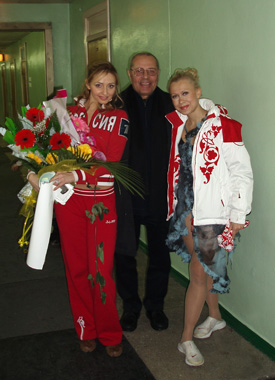 12.20.06 Oksana visits Dnepropetrovsk, Ukraine.