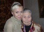 12.25.06 Oksana visits her Grandmother and family, Ukraine.